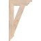 Ekena Millwork Traditional Traditional Smooth Bracket, Douglas Fir, 3 1/2"W x 16"D x 28"H BKT04X16X28TRA01SDF - alternate 2